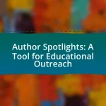 Author Spotlights: A Tool for Educational Outreach
