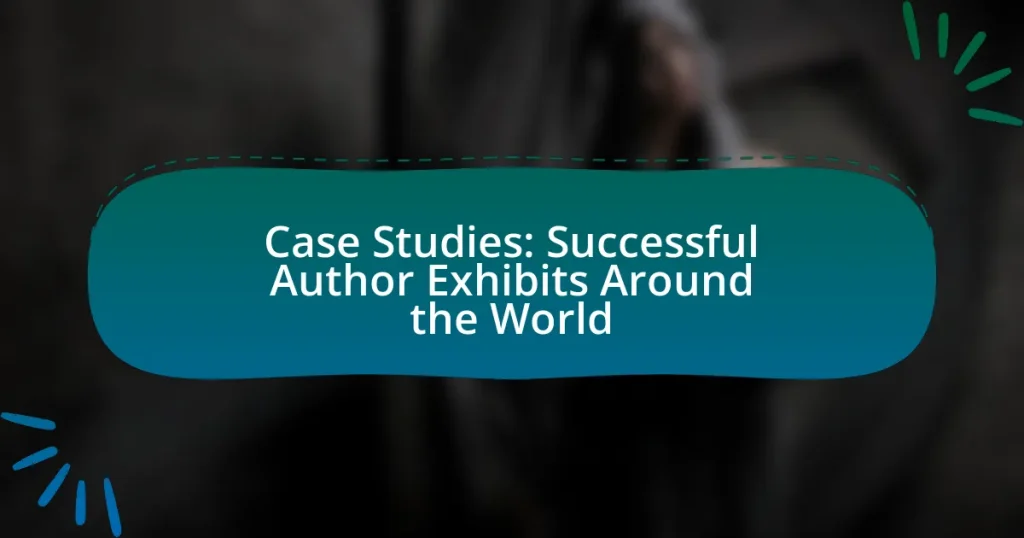 Case Studies: Successful Author Exhibits Around the World