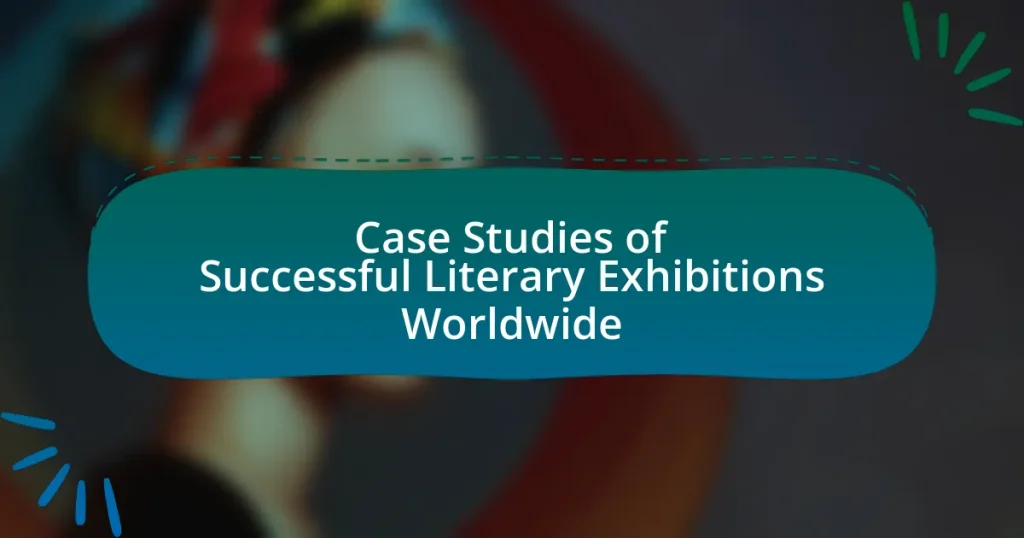 Case Studies of Successful Literary Exhibitions Worldwide