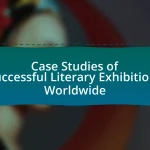 Case Studies of Successful Literary Exhibitions Worldwide