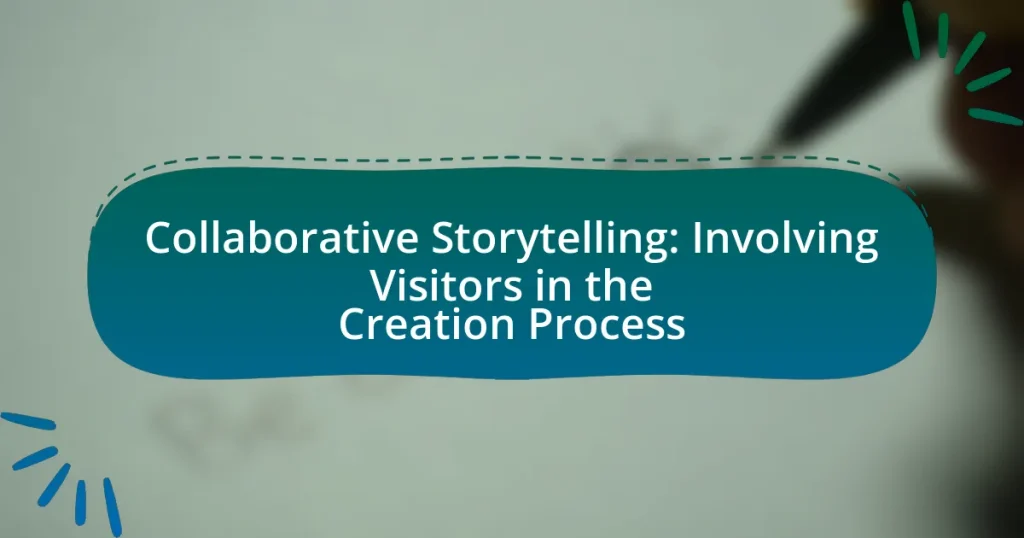 Collaborative Storytelling: Involving Visitors in the Creation Process