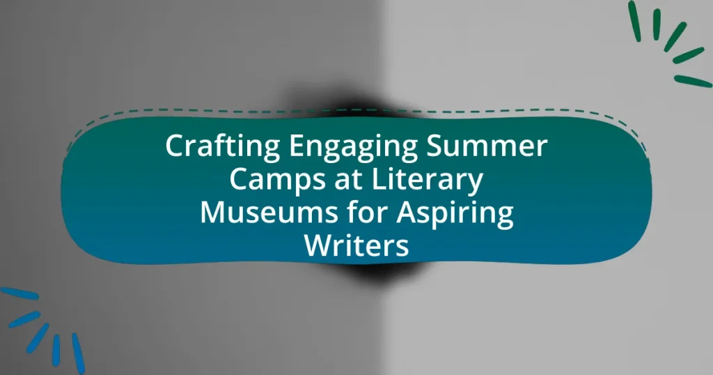 Crafting Engaging Summer Camps at Literary Museums for Aspiring Writers