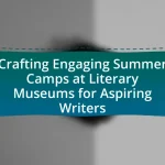 Crafting Engaging Summer Camps at Literary Museums for Aspiring Writers