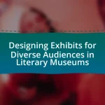 Designing Exhibits for Diverse Audiences in Literary Museums