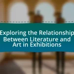 Exploring the Relationship Between Literature and Art in Exhibitions