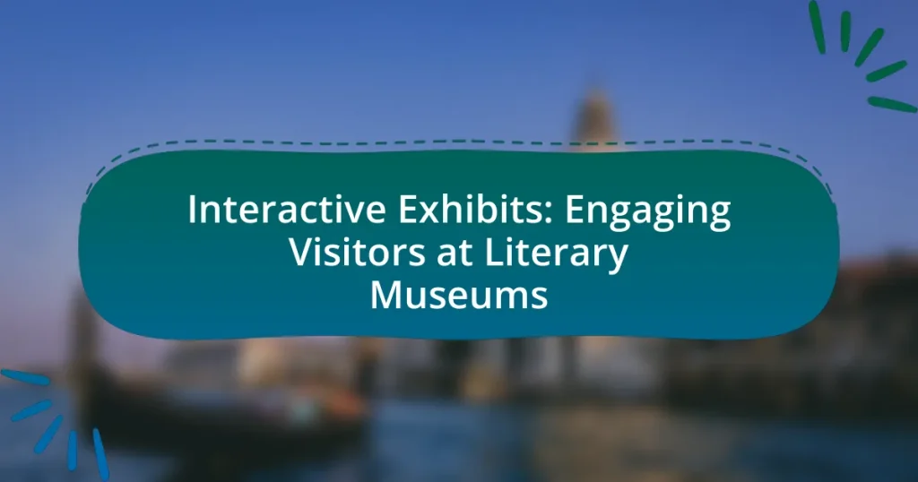 Interactive Exhibits: Engaging Visitors at Literary Museums