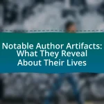 Notable Author Artifacts: What They Reveal About Their Lives