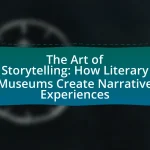 The Art of Storytelling: How Literary Museums Create Narrative Experiences