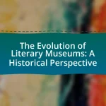 The Evolution of Literary Museums: A Historical Perspective