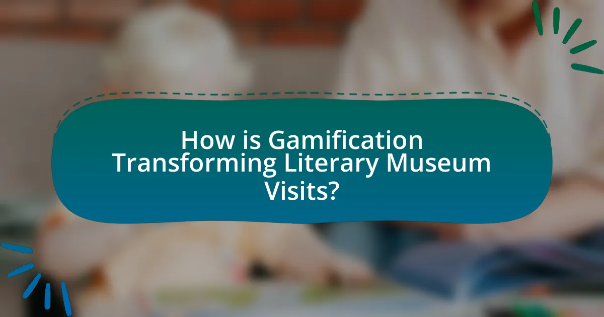 How is Gamification Transforming Literary Museum Visits?
